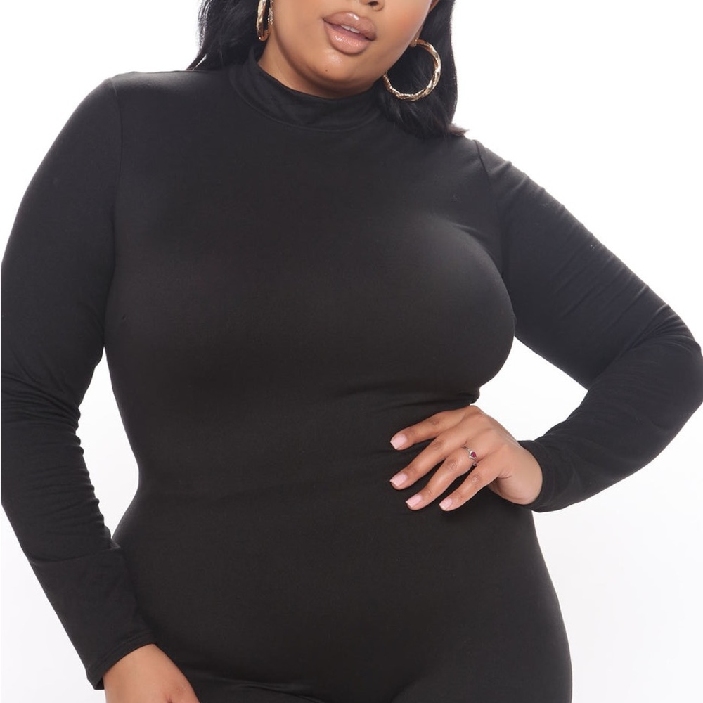 Fashion Nova ‘Frisky Feline’ catsuit bodysuit NEW NWT’s ax 1X 14/16